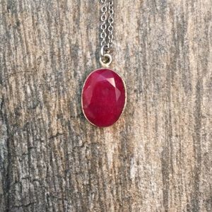 Ruby necklace
